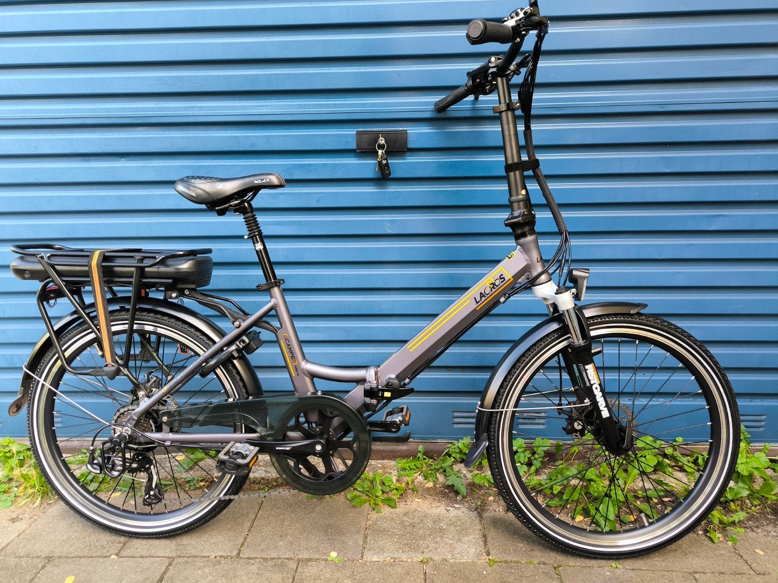 Z.G.A.N Lacros Scamper S200 XL Elektrische Vouwfiets 24 inch, 20 inch of meer, Versnellingen, Ophalen of Verzenden, Zo goed als nieuw