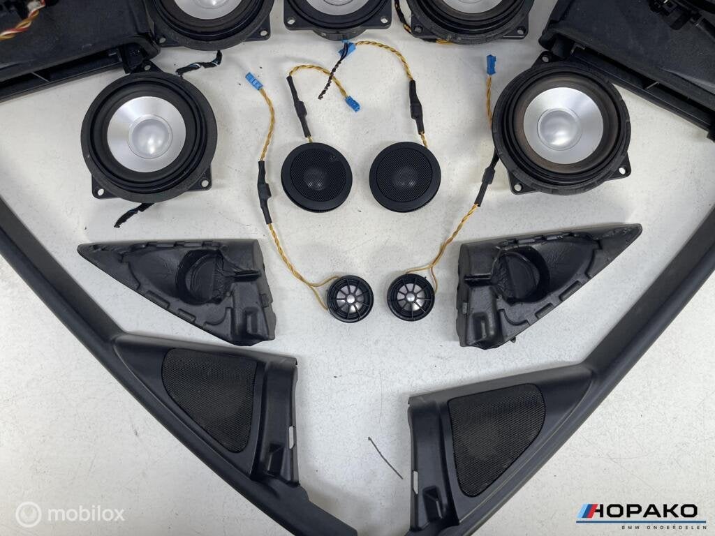 Speakerset BMW 3 serie E90 E91 E92 E93 Harman kardon logic7, Gebruikt, Einsteinlaan 5 rijswijk, Bmw, Ophalen of Verzenden