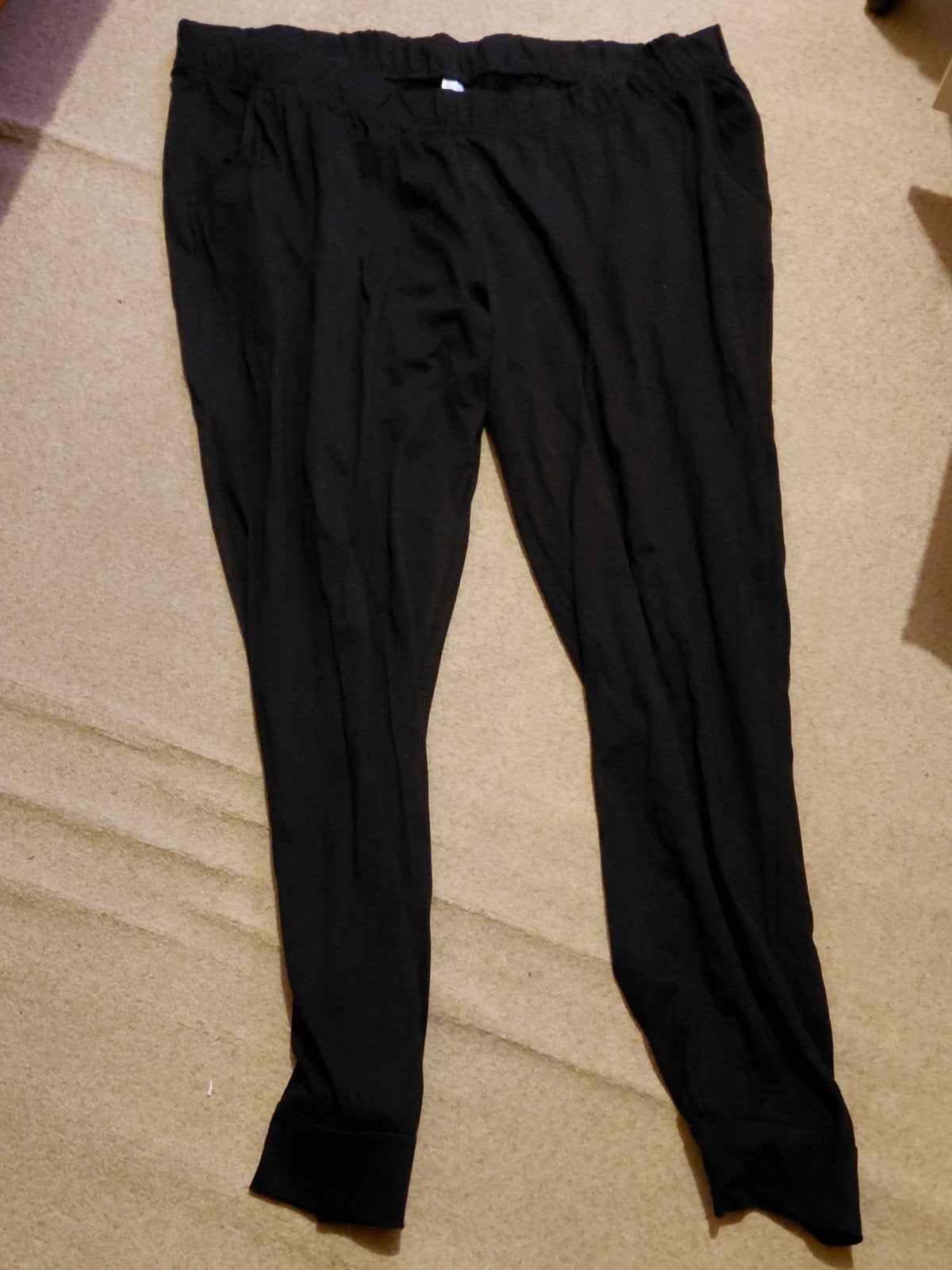 Zwarte Pyama broek Maat 52/54, Kleding | Dames, Ophalen of Verzenden, Gedragen, Zwart, Lingerie of Zwemkleding
