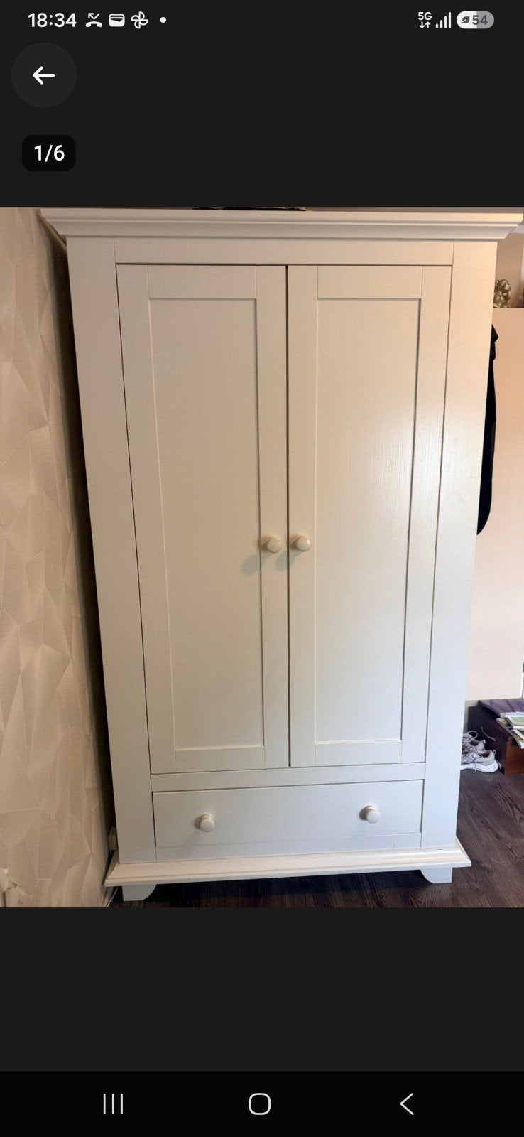 Mooie Bopita kledingkast gratis, Huis en Inrichting, Ophalen, Gebruikt, 100 tot 150 cm, 200 cm of meer