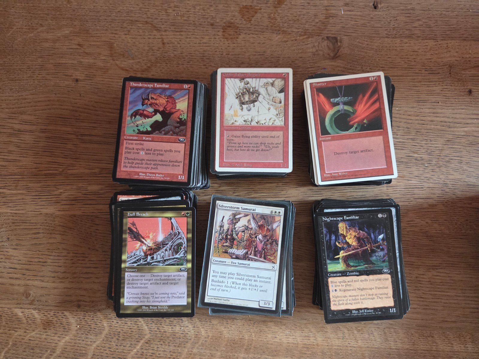 300 magic the gathering kaarten, Ophalen of Verzenden, Gebruikt, Meerdere kaarten