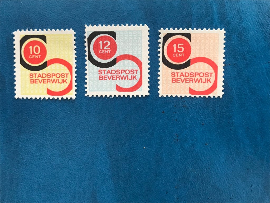 Stadspost Beverwijk, Verzenden, Na 1940, Postfris