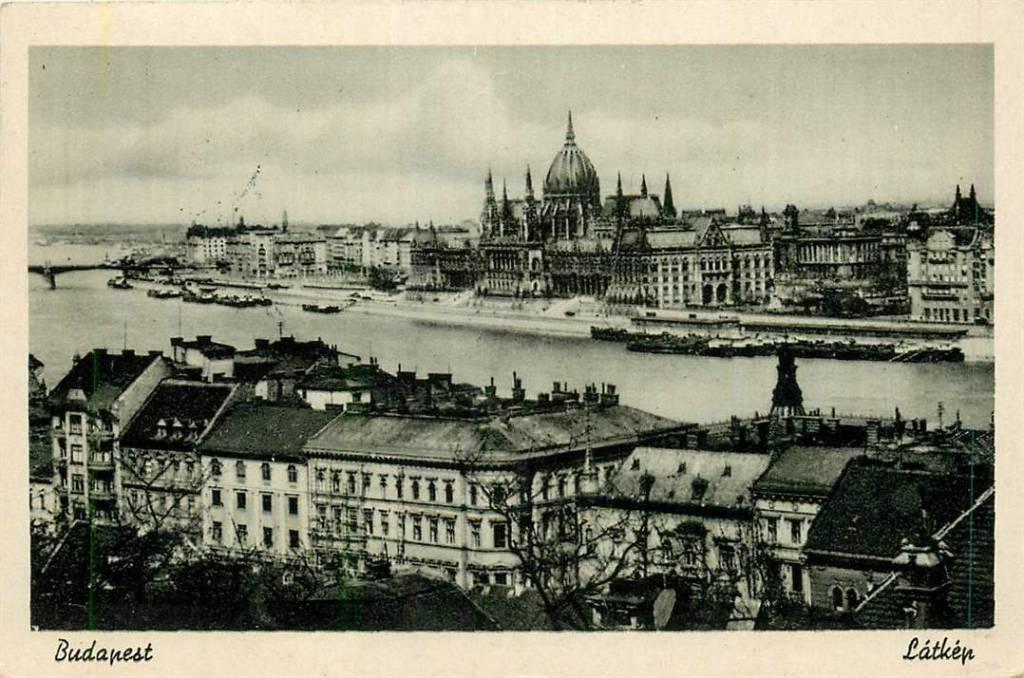 381-466-001 Budapest Latkep, Verzamelen, Ansichtkaarten | Buitenland, Verzenden, Voor 1920, Overig Europa