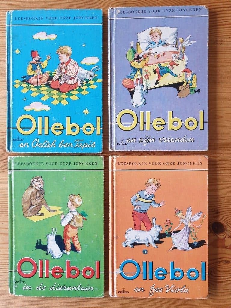 4 Boekjes van Ollebol., Ophalen of Verzenden