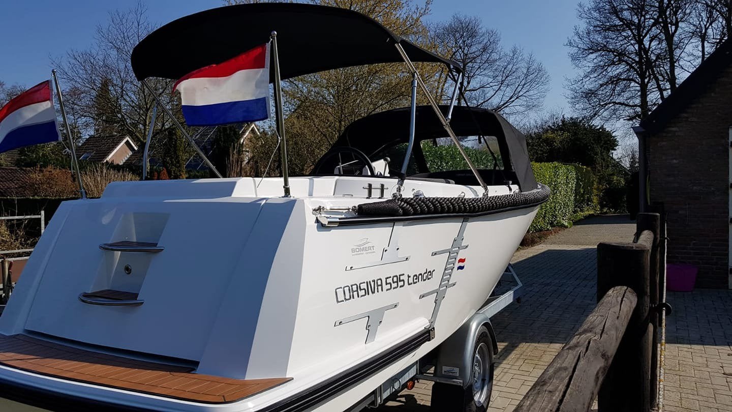 Corsiva 590 595 Tender sloep gezocht / te koop gevraagd ✅, Watersport en Boten, Ophalen, Gebruikt