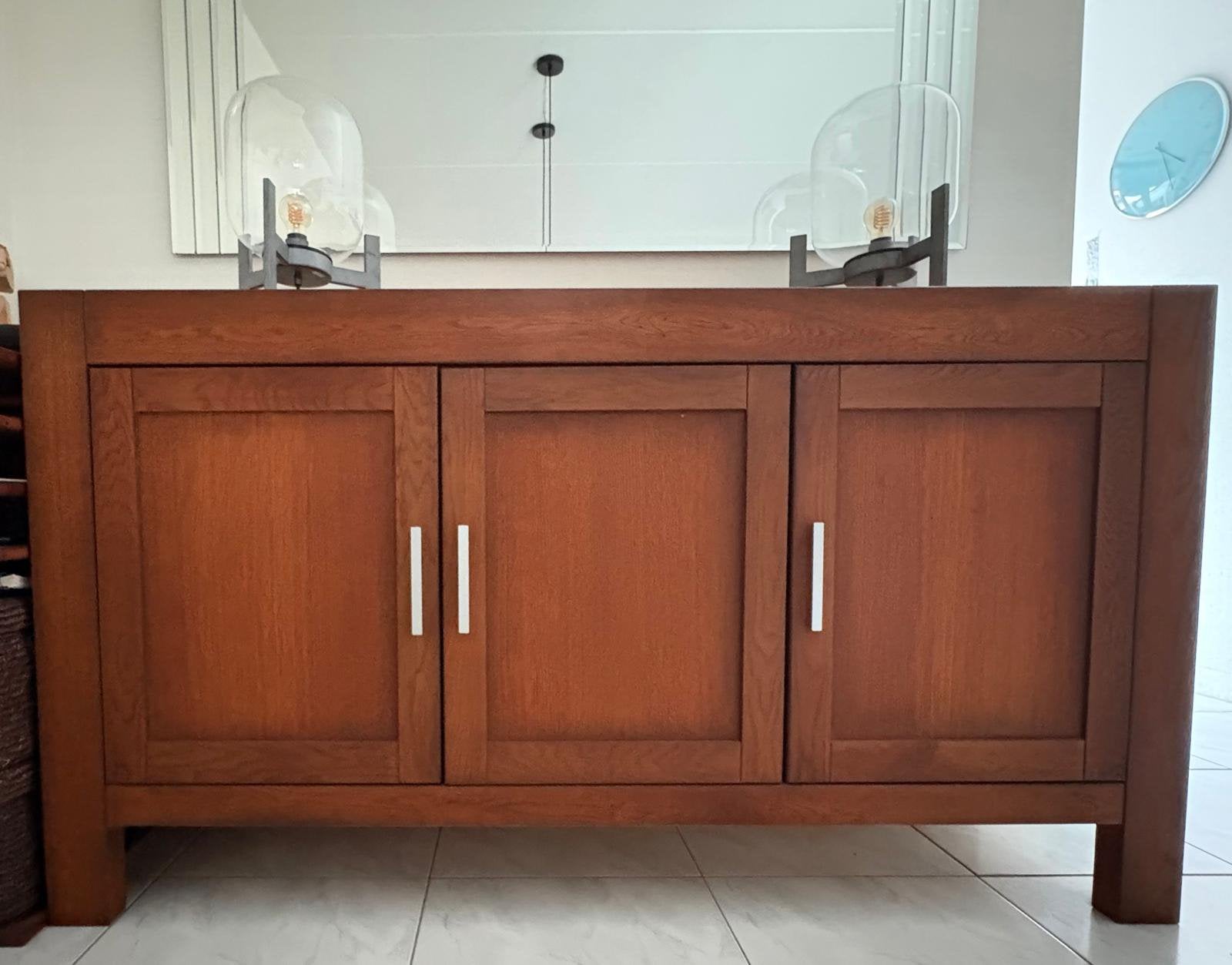 Dressoir, Ophalen, Gebruikt, 150 tot 200 cm, Kersenhout