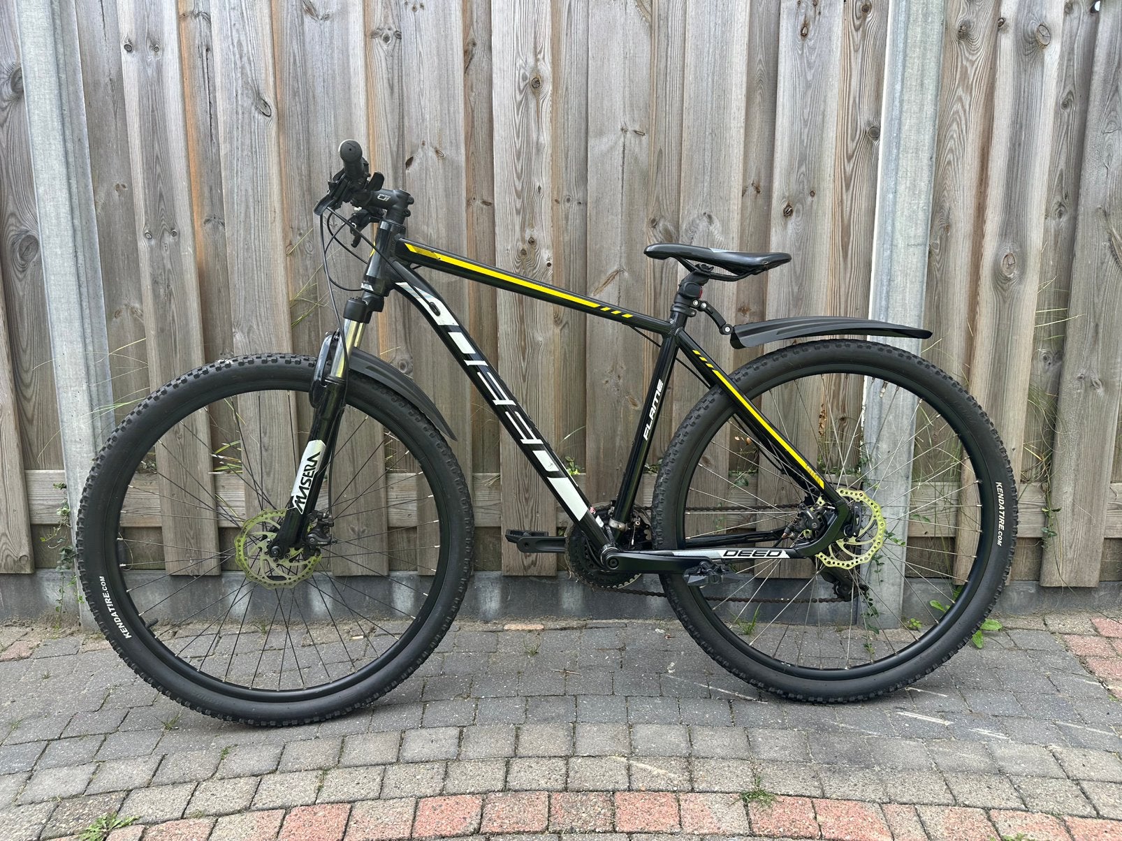 Deed Flame 29 inch Mountainbike jongens fiets, Fietsen en Brommers, Gebruikt, Hardtail, Heren, 45 tot 49 cm