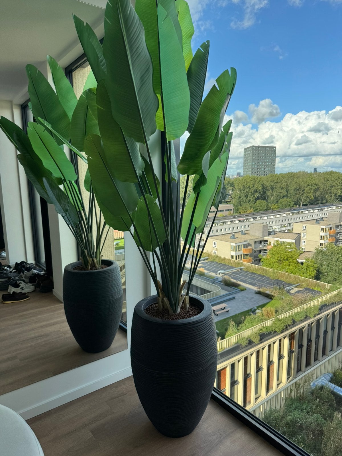 Plantenbak met nep plant, Ophalen, Overige soorten, Volle zon
