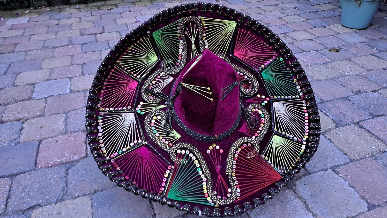 Prachtige Mexicaanse Sombrero - Handgemaakt en Kleurrijk, Info@mexicohats.com, Hoed, Hecho en Mexico, Mexico