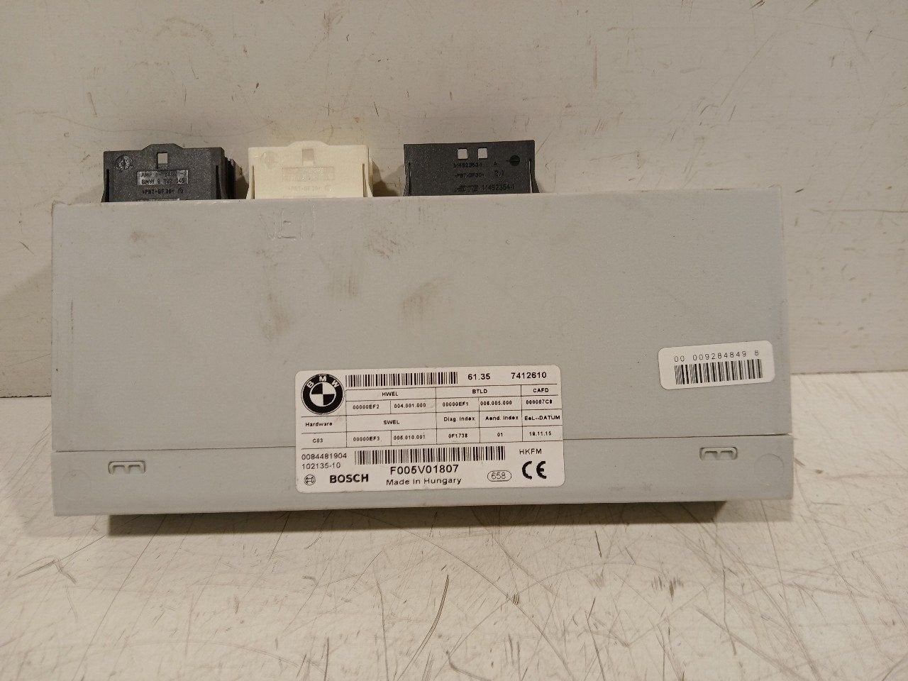 Computer body control BMW 4 serie, Onderdelen@venauto.nl, Van der Ven Autorecycling B.V., Gebruikt, Ettenseweg 76, 4706 PB Roosendaal, The Netherlands