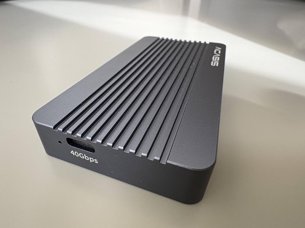 Acasis TBU405M1 | Thunderbolt 4 Enclosure | 40Gbps | M.2, Thunderbolt, Ophalen of Verzenden, Zo goed als nieuw, Extern