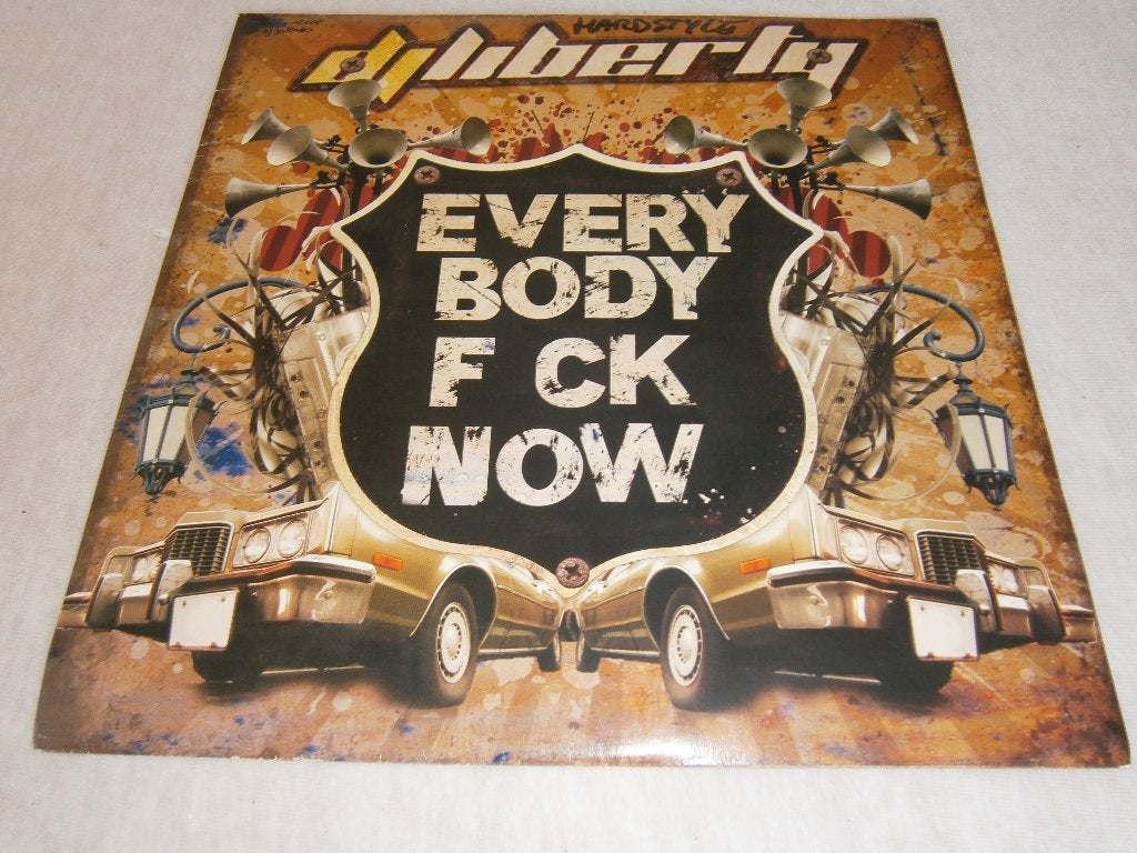 DJ Liberty – Everybody F ck Now. 2006. Hardcore, Hardstyle, Cd's en Dvd's, Vinyl | Dance en House, Ophalen, Hardcore, Import, Zo goed als nieuw