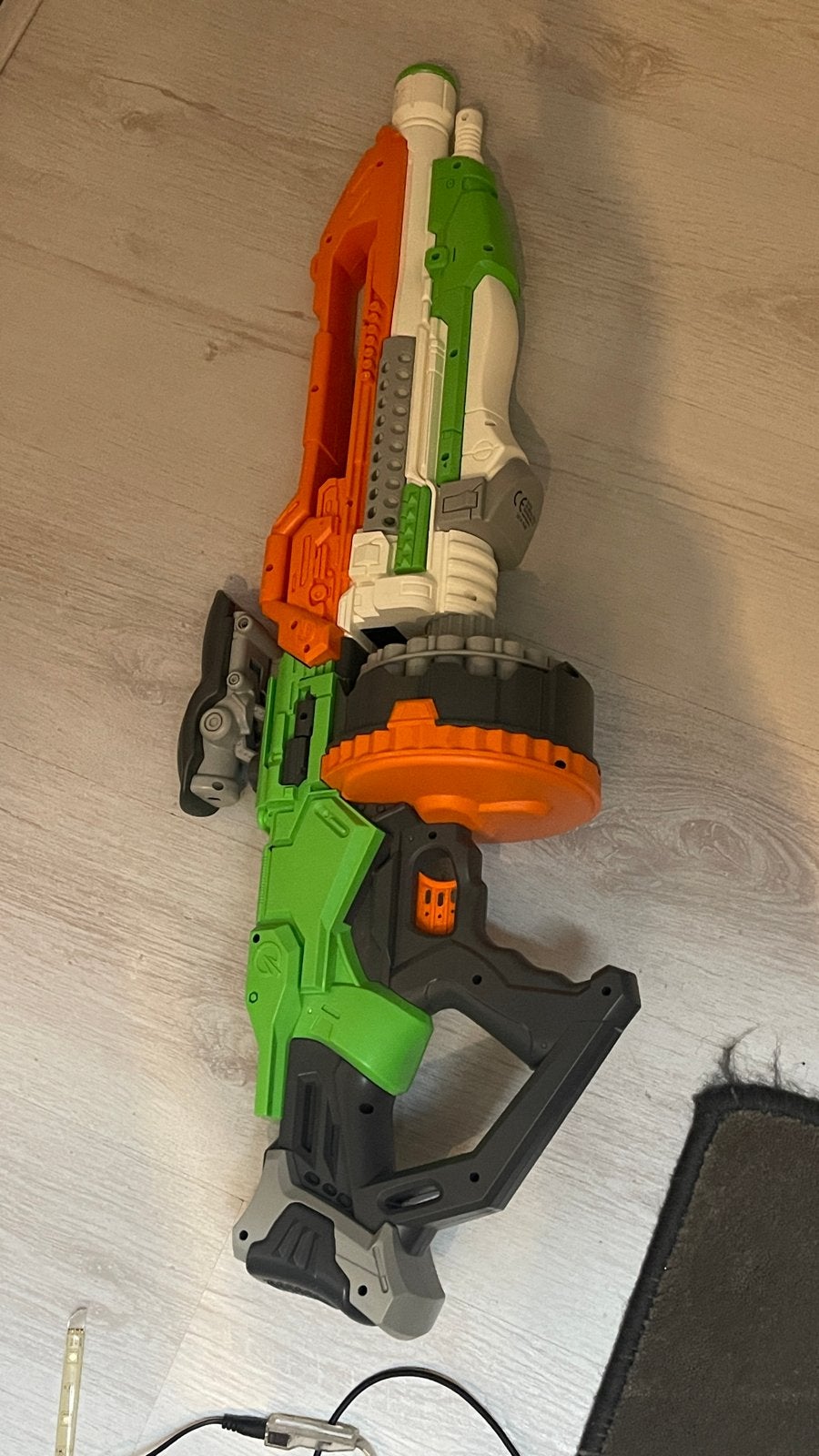 Nerf N-Strike Elite HyperFire Blaster, Ophalen of Verzenden, Zo goed als nieuw