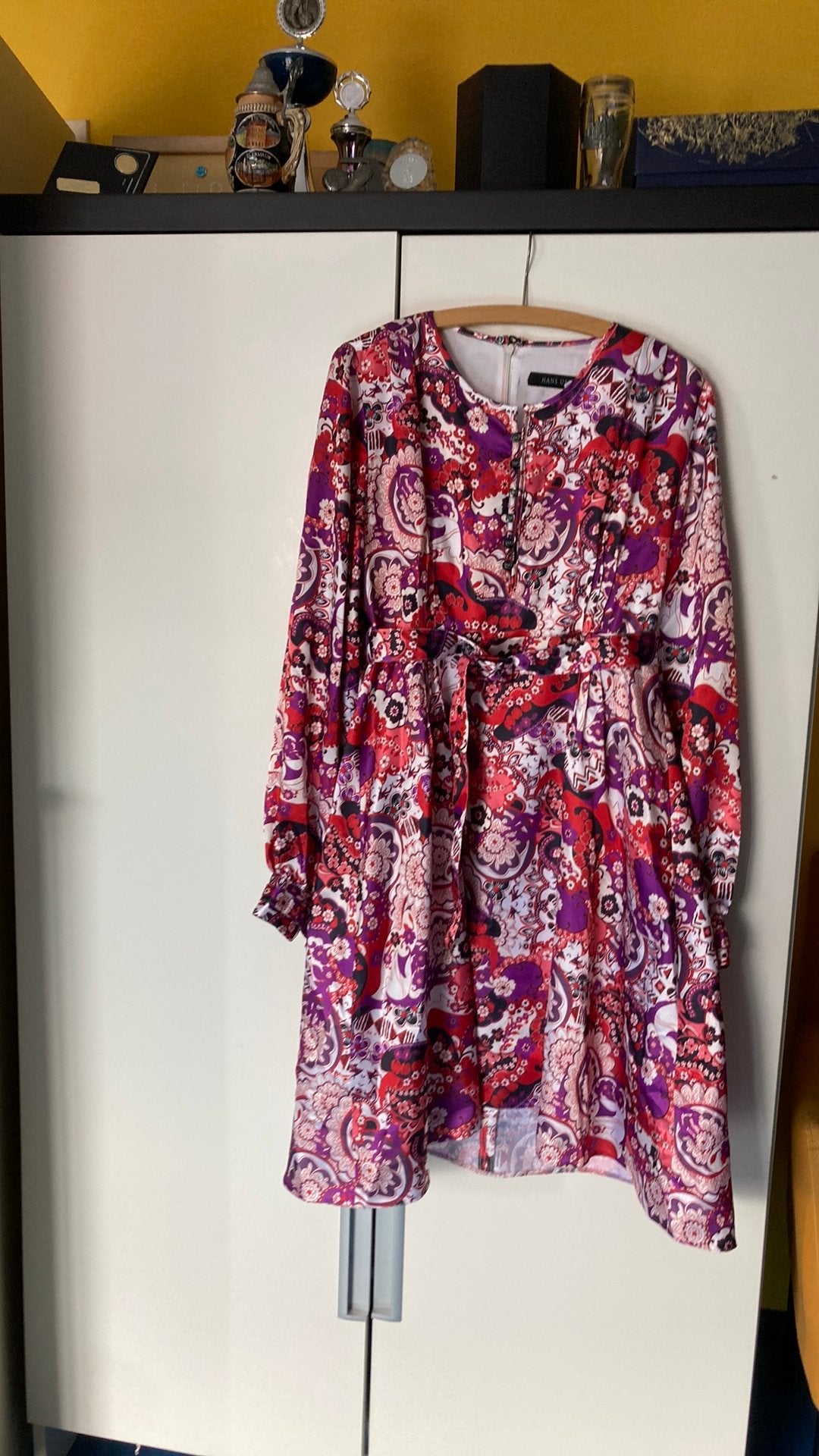 Hans Ubbink design jurk nieuw L, Ophalen, Nieuw, Maat 38/40 (M), Onder de knie