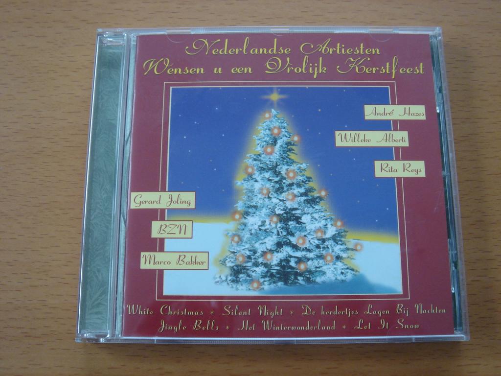 CD Nederlandse artiesten wensen u een Vrolijk Kerstfeest, Cd's en Dvd's, Ophalen of Verzenden, Gebruikt, Kerst