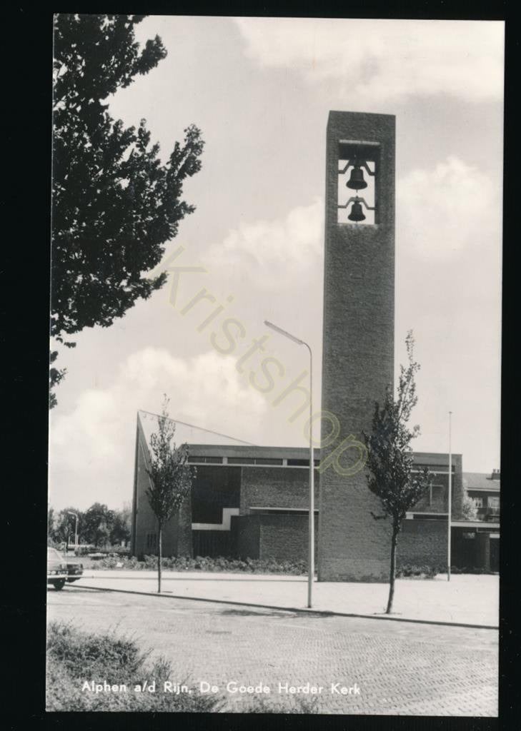 Alphen a/d Rijn - De Goede Herder Kerk [003-6416, Verzenden, 1960 tot 1980, Ongelopen, Zuid-Holland