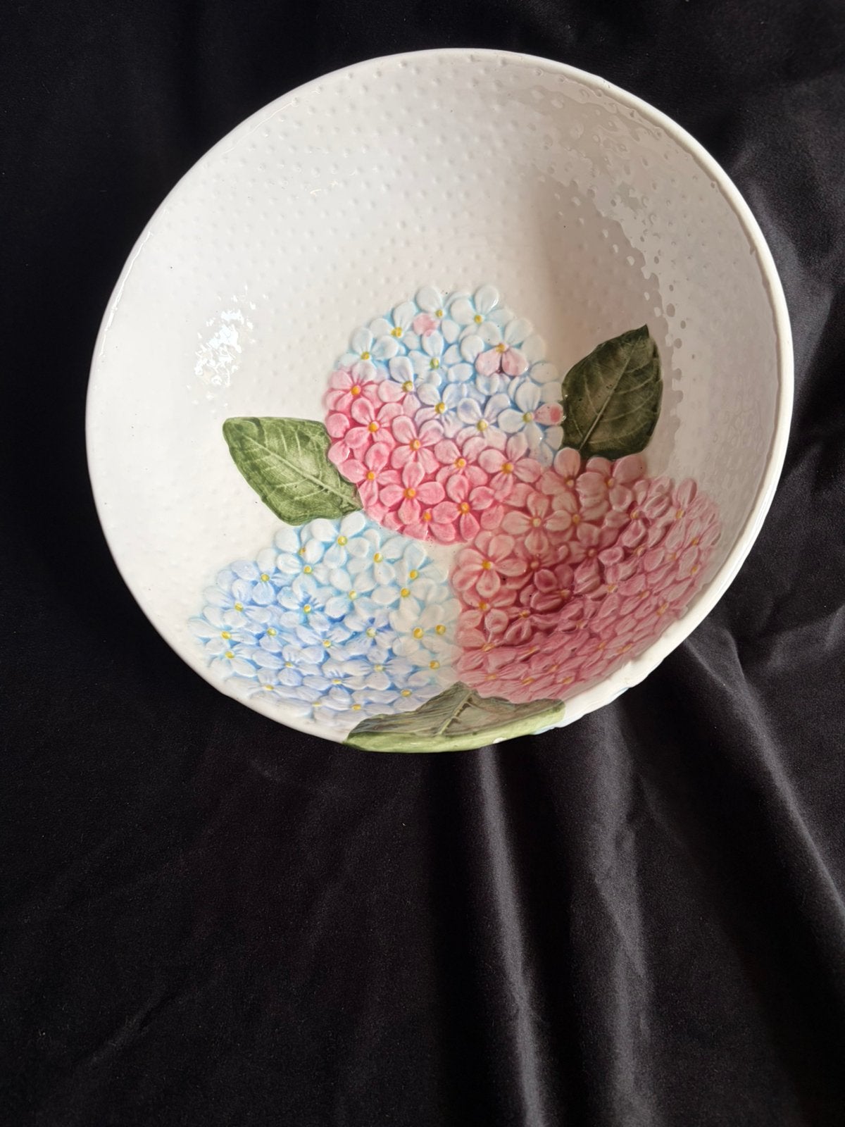 Barbotine Fruitschaal, Antiek en Kunst, Ophalen of Verzenden
