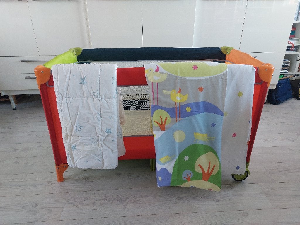 Campingbedje, Ophalen, Gebruikt, Reisbedje