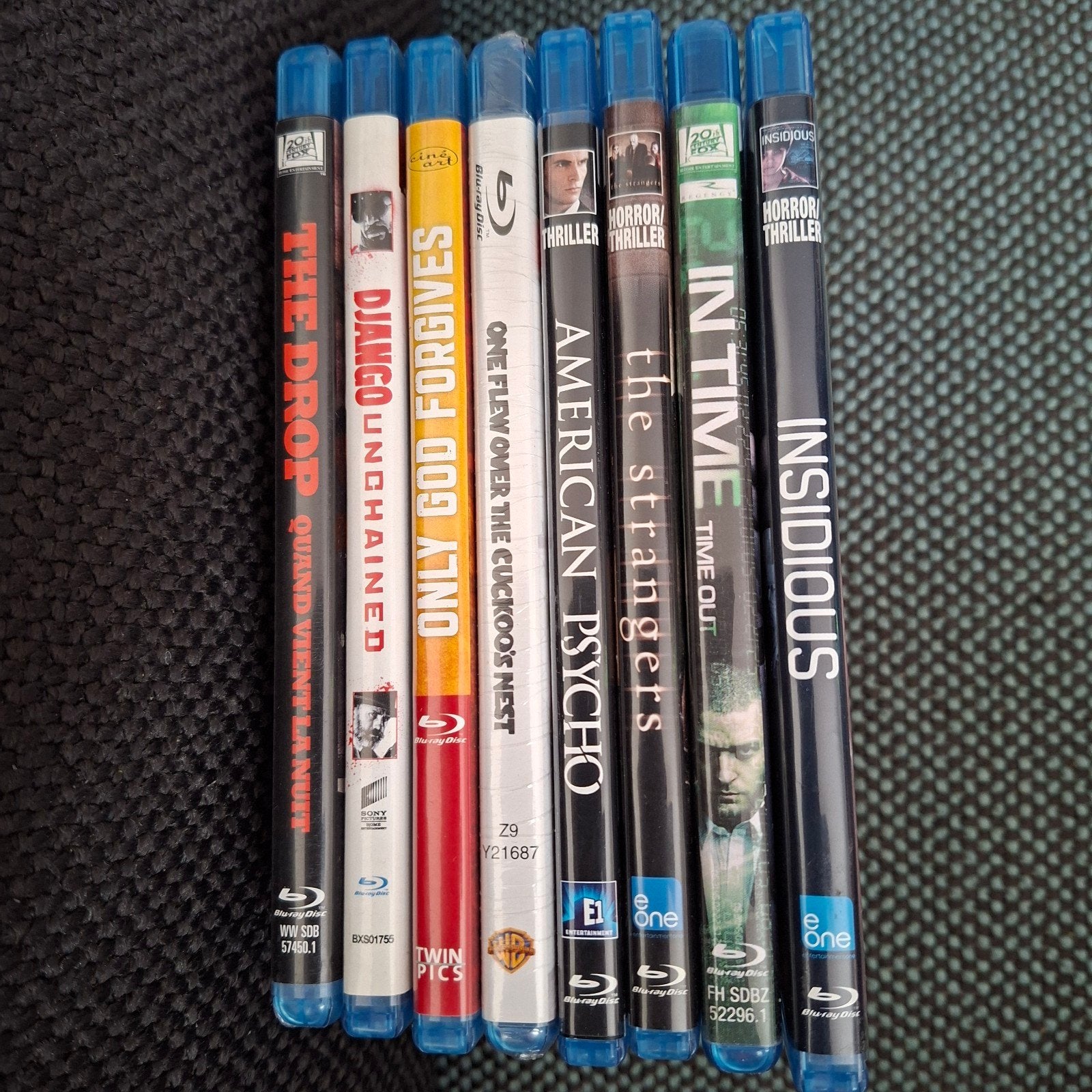 Blu-ray filmcollectie: 9 films (horror, thriller, drama), Horror, Engels, Nederlands, Ophalen of Verzenden