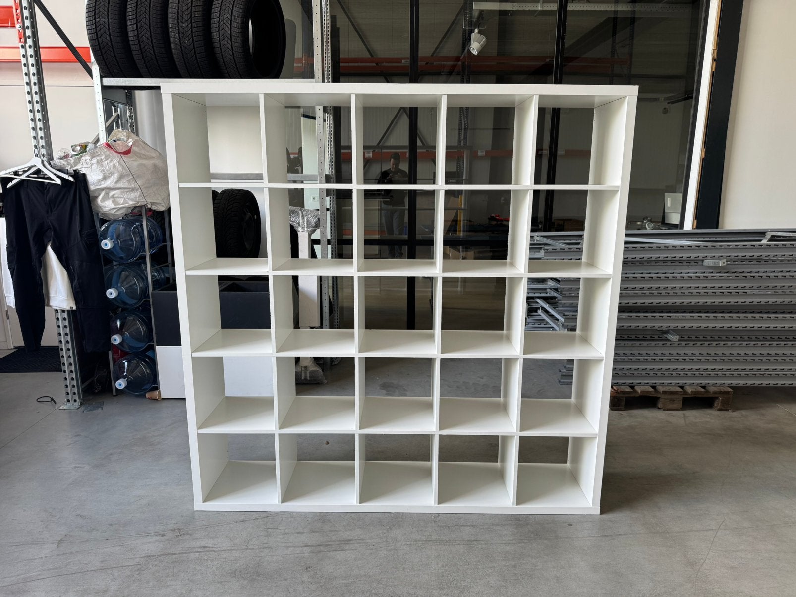 Ikea kallax vakkenkast 182x182, Met plank(en), 150 tot 200 cm, Ophalen of Verzenden, Zo goed als nieuw
