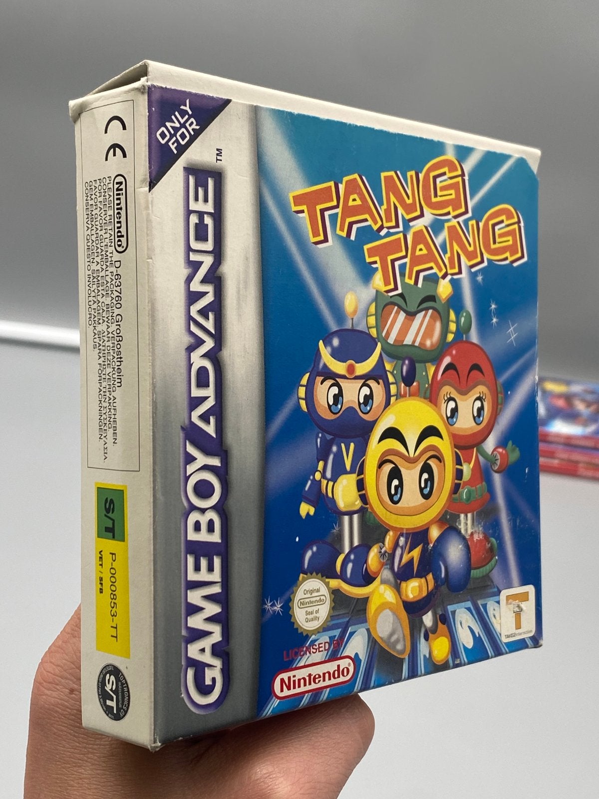 Tang Tang – Nintendo Game Boy Advance – Compleet, Spelcomputers en Games, Nintendo, Puzzel en Educatief, Www.nintendo.com, 1 speler