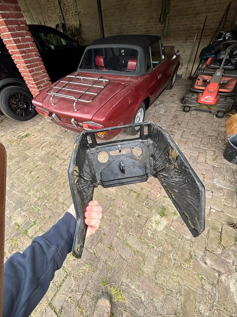 Radio console Fiat 124 Spider 2000 CS2, Ophalen of Verzenden, Gebruikt, Fiat