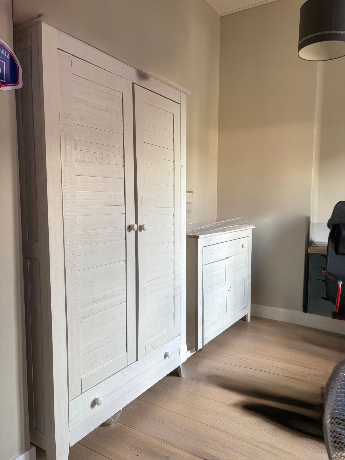 Complete babykamer: Ledikant, commode en kledingkast, Kinderen en Baby's, Kinderkamer | Commodes en Kasten, Ophalen, Gebruikt