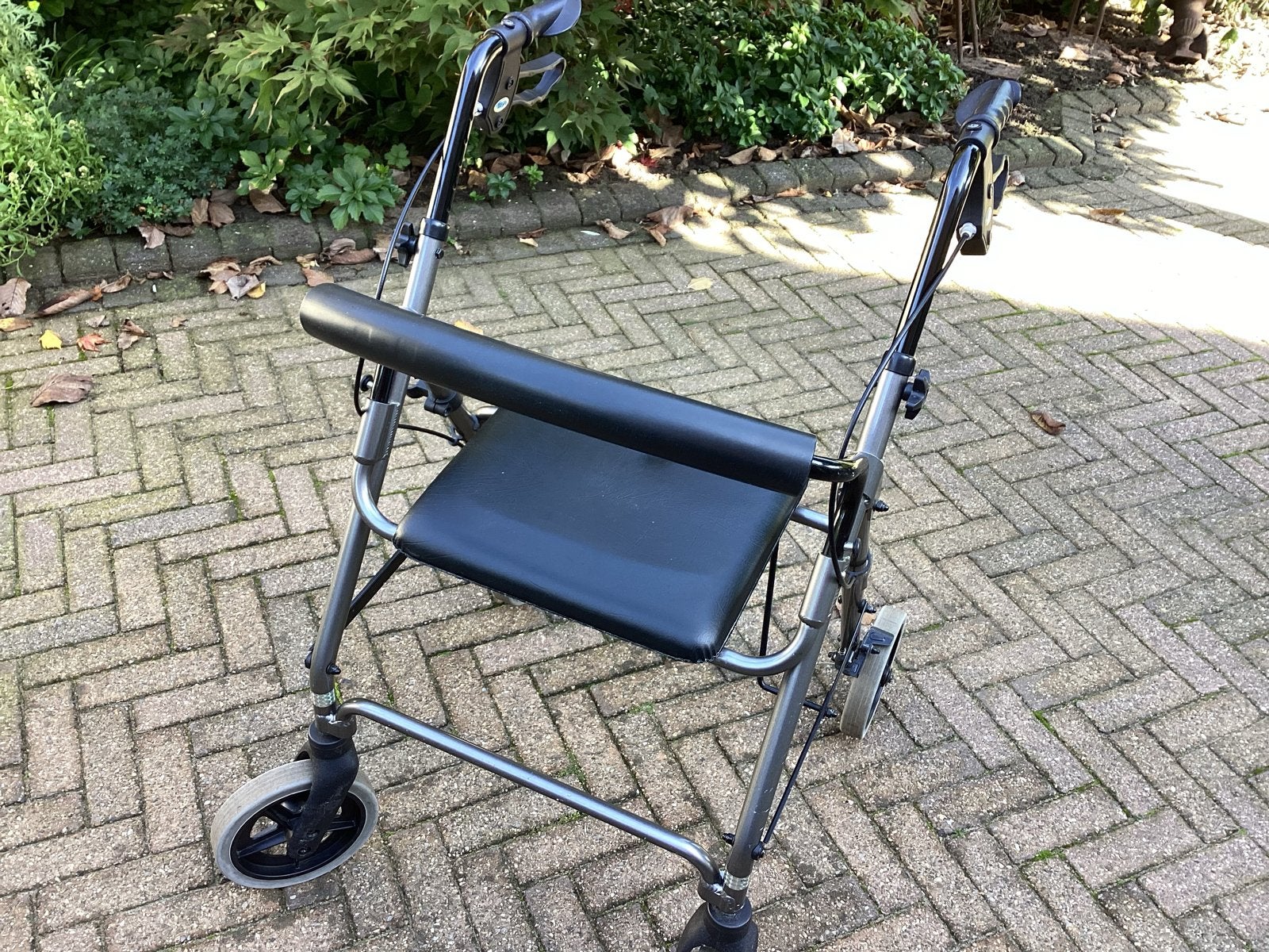Rollator met rugsteun, Ophalen, Lichtgewicht, Gebruikt