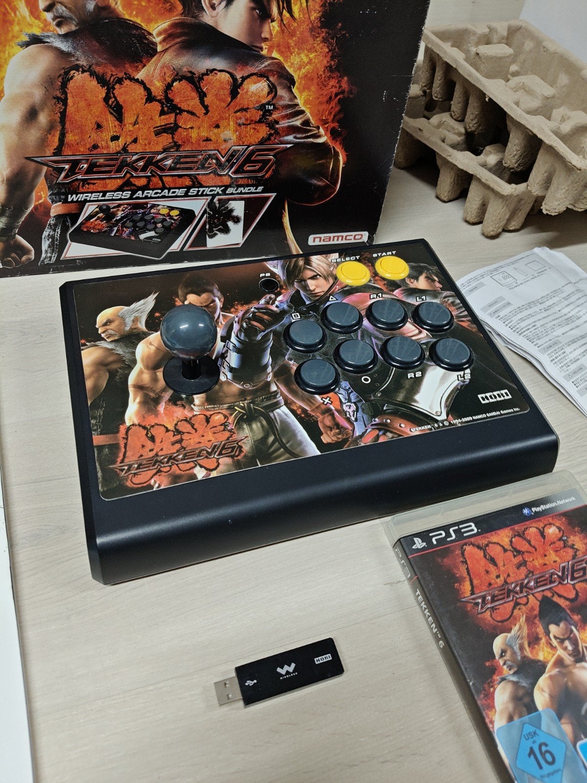 Tekken 6 Wireless fighting Arcade Stick Bundle PS3 CIB, Spelcomputers en Games, 23 Rue des Jeûneurs, 75002 Paris, France, Vechten