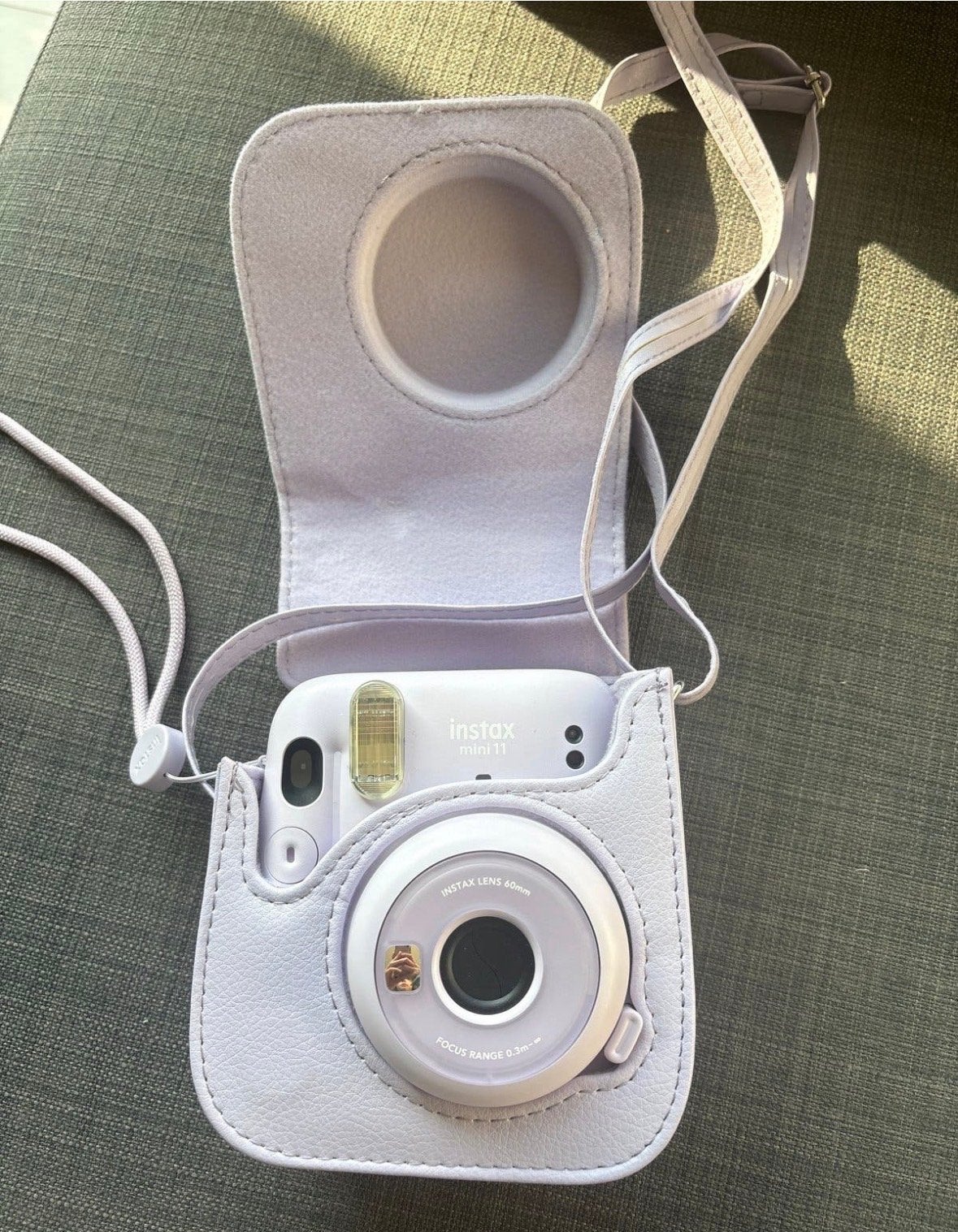 Instax Mini 11 - Lavendelpaars, Ingebouwde flitser, Instant camera, Ophalen of Verzenden, Fujifilm