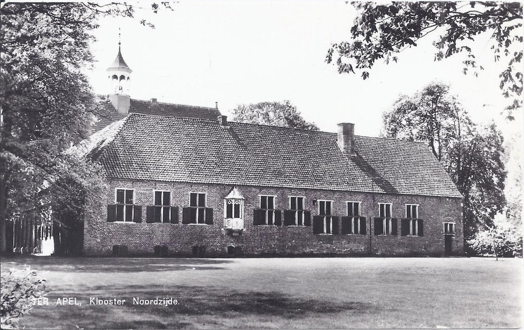 Ter Apel Klooster Oude Ongelopen Ansichtkaart (A 1371 ), Ophalen of Verzenden, 1960 tot 1980, Ongelopen, Groningen