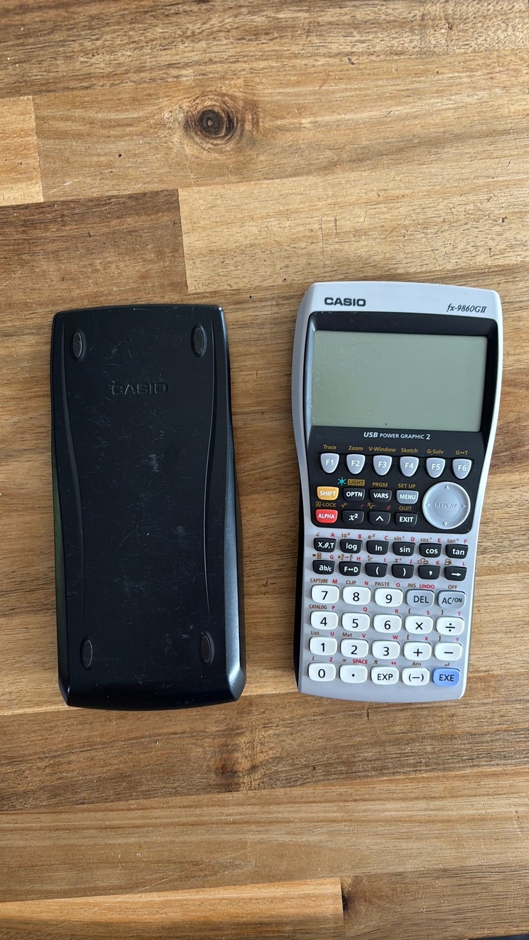 Casio FX-9860GII, Ophalen of Verzenden, Grafische rekenmachine, Gebruikt