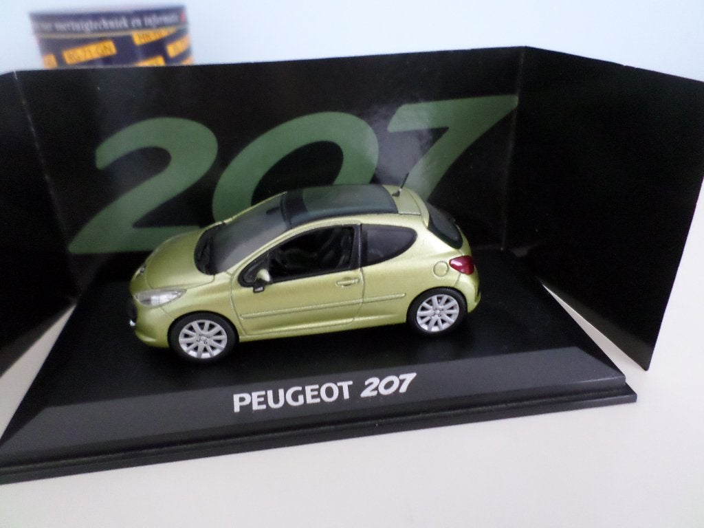 PEUGEOT 207 van 2003  Driedeurs, Hobby en Vrije tijd, Modelauto's | 1:43, Ophalen of Verzenden, Nieuw, Auto, Norev