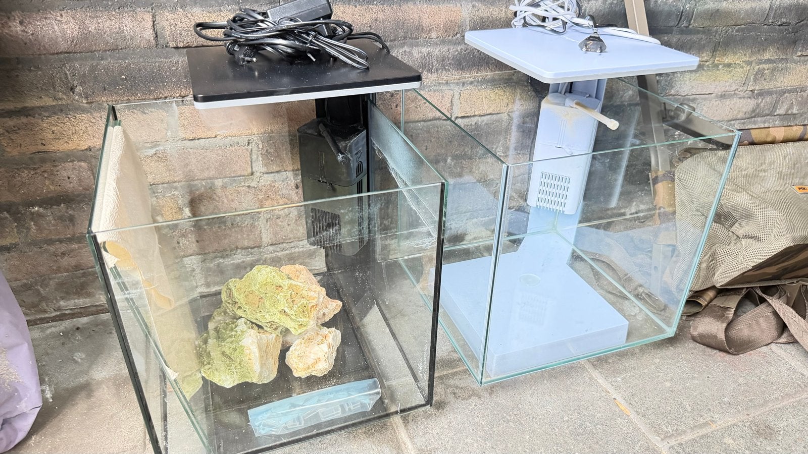 Superfish aquarium 30L 2stuks vaste prijs 50 euro, Verwarming, Ophalen of Verzenden, Zo goed als nieuw, Leeg aquarium