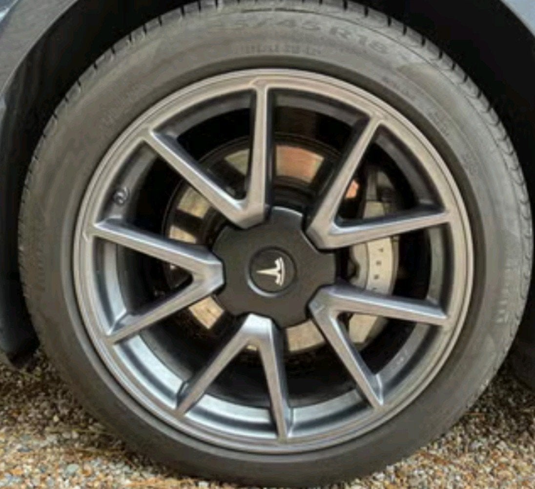 Wielnaafdoppen 4 stuks voor Tesla Model 3 18 inch velgen, Ophalen of Verzenden
