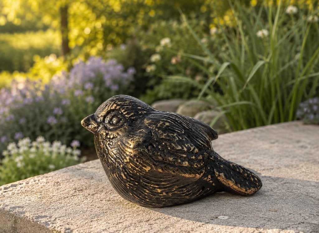 MINI MUSJE / VOGELTJE / BRONS