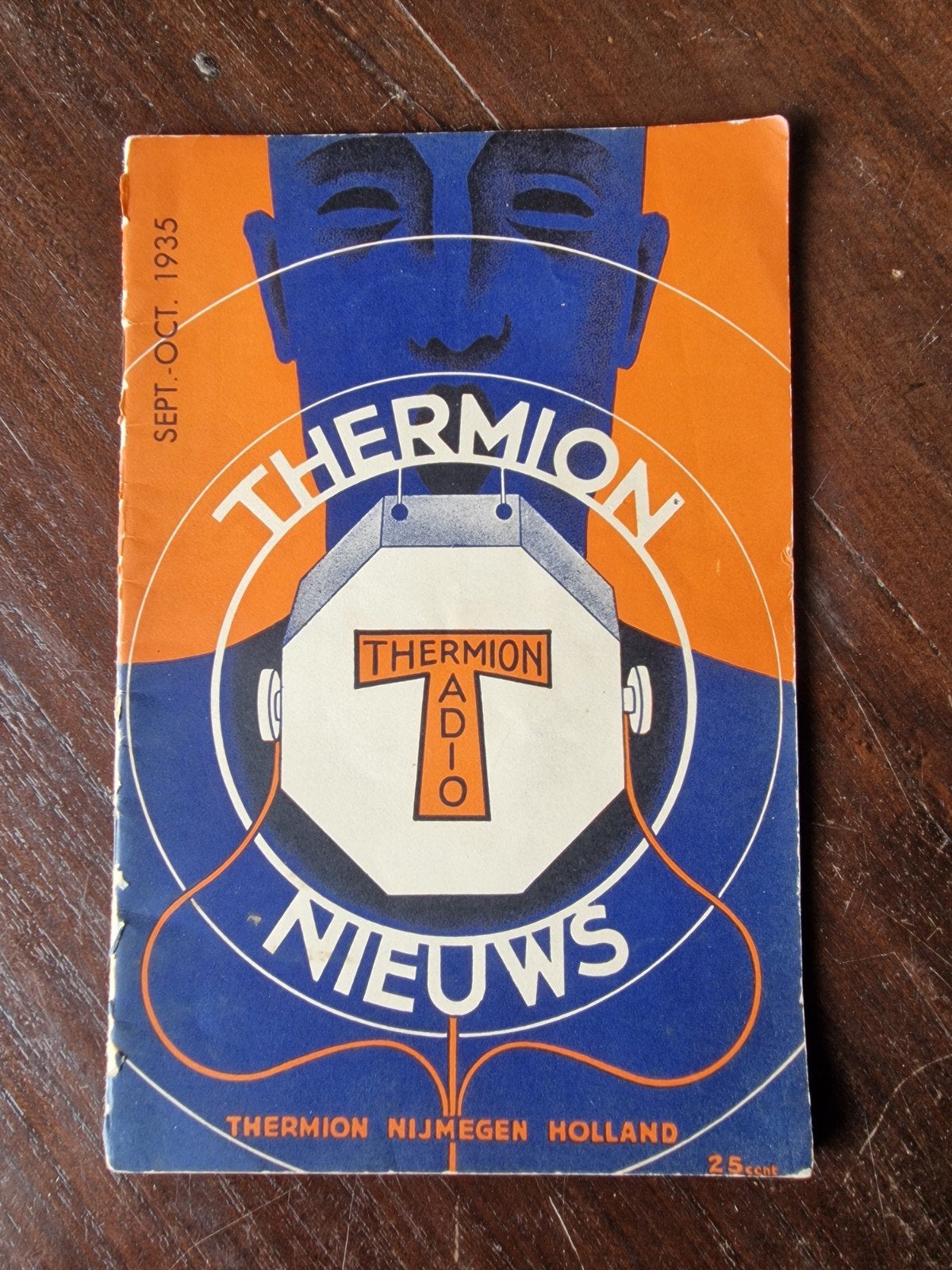 Thermon Nieuws - Radioblad uit 1935, Ophalen of Verzenden, Gelezen, Overige typen