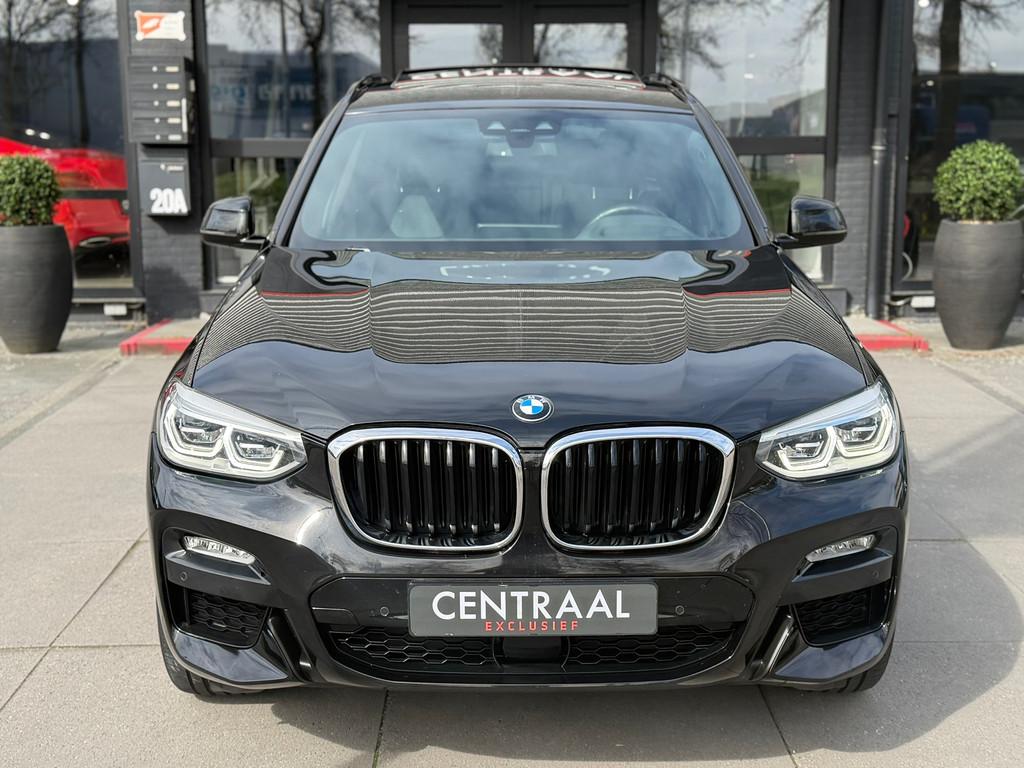 BMW X3 XDrive30i High Exe M-Sport Pano|Camera|HUD|Keyless|AC, Gebruikt, Zwart, 4 cilinders, 252 pk