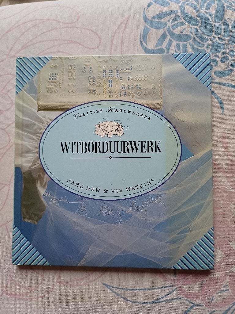 Witborduren, Boeken, Ophalen of Verzenden, Zo goed als nieuw, Borduren en Naaien, Jane Dew, Viv Watkins