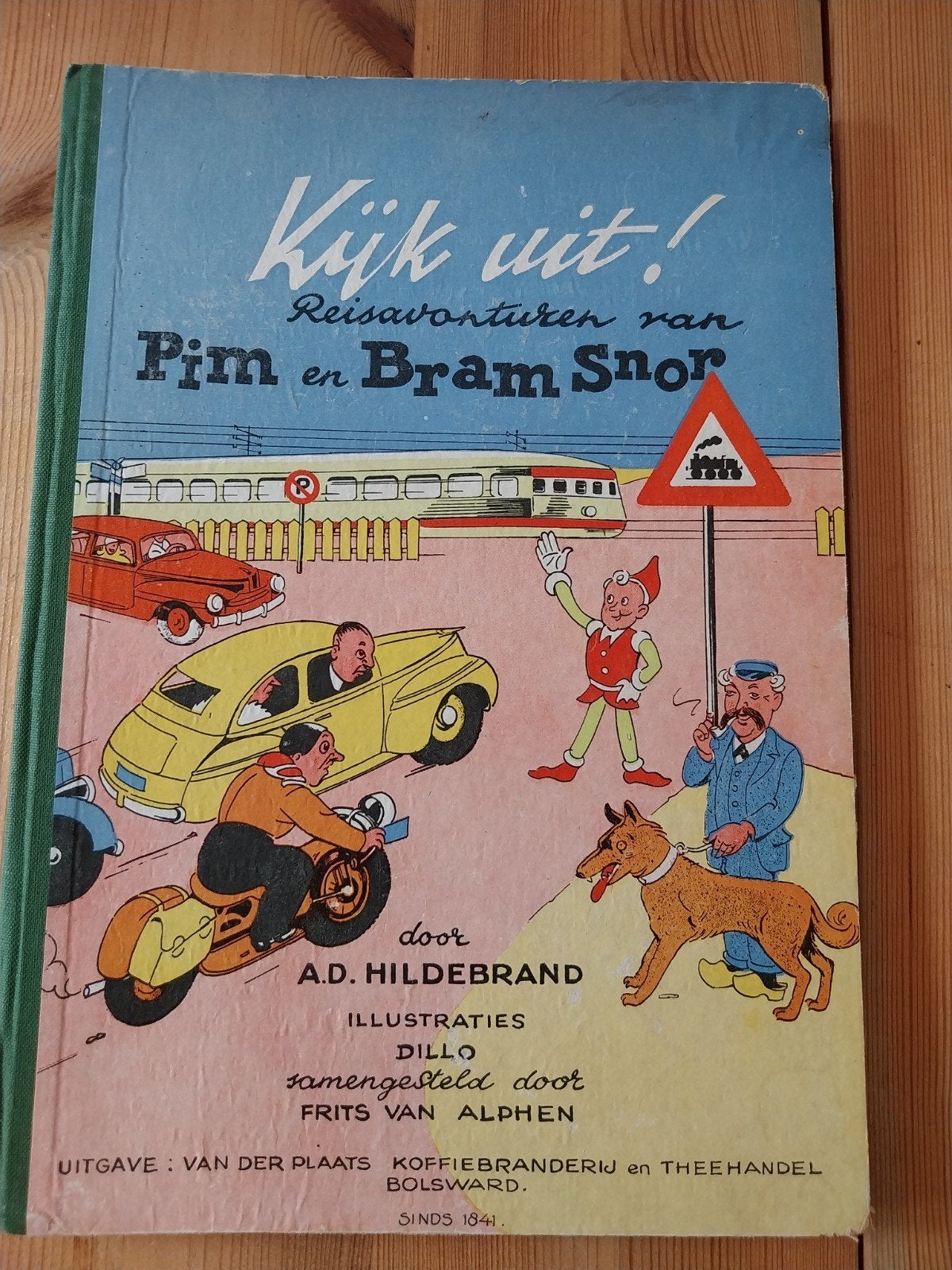 Kijk uit! Reisavonturen van Pim en Bram Snor (1941), Ophalen of Verzenden, Gelezen, A.D. Hildebrand, Non-fictie