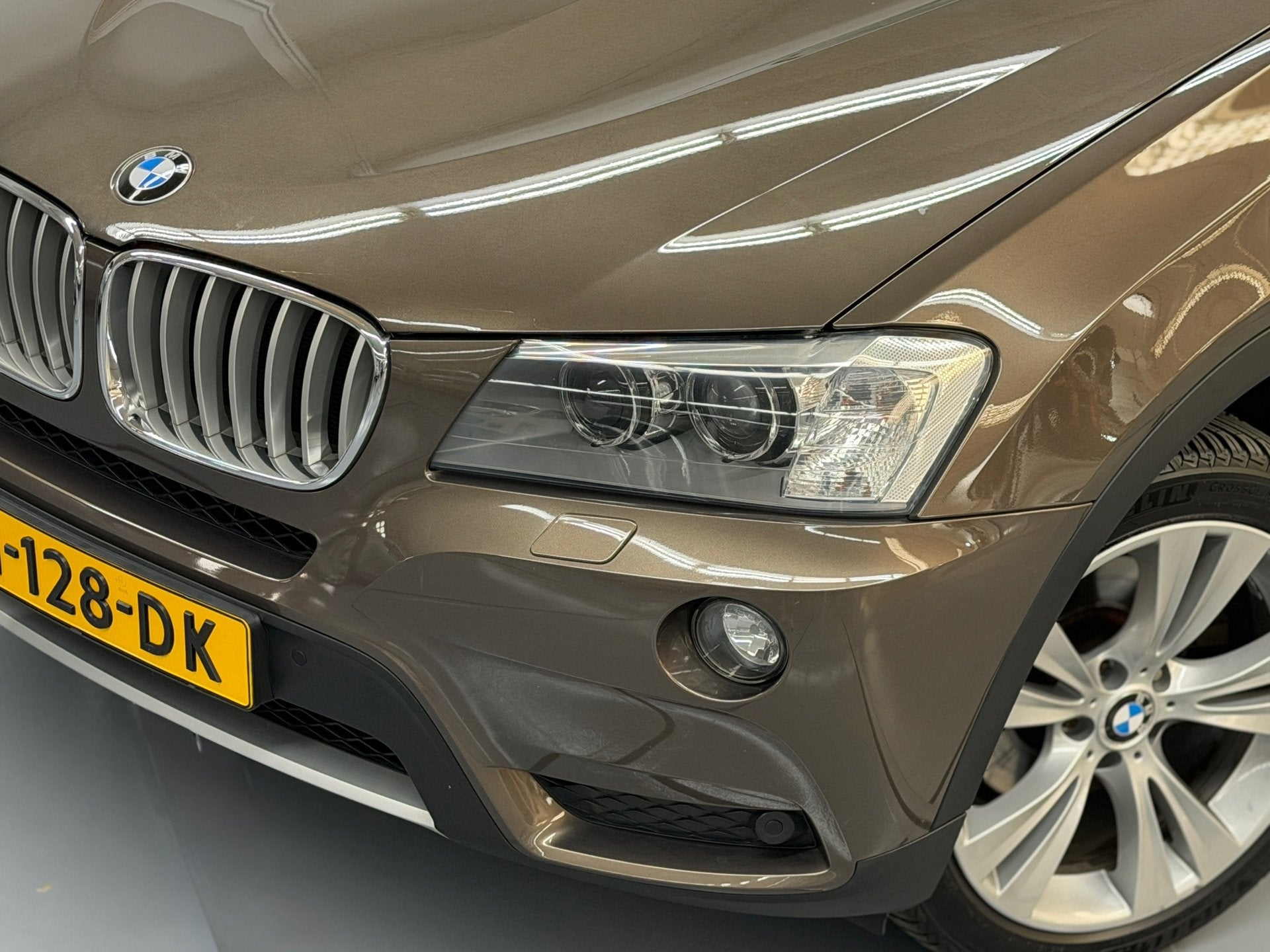 BMW X3 XDrive35i High Executive 360 Memory E.AchterKlep Groo, Auto's, Automaat, Gebruikt, Zwart, Bruin