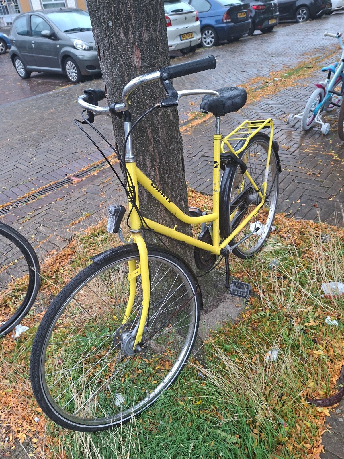 Gele Giant fiets - Comfortabel en betrouwbaar, Fietsen en Brommers, Fietsen | Dames | Damesfietsen, Ophalen, Velgrem, Versnellingen