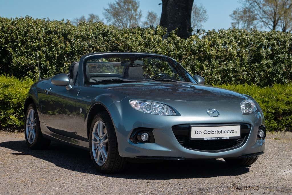 Mazda MX-5 Roadster Coupé NC 1.8l Dolphin Gray Mica, Auto's, 1005 kg, Gebruikt, Zwart, 4 cilinders