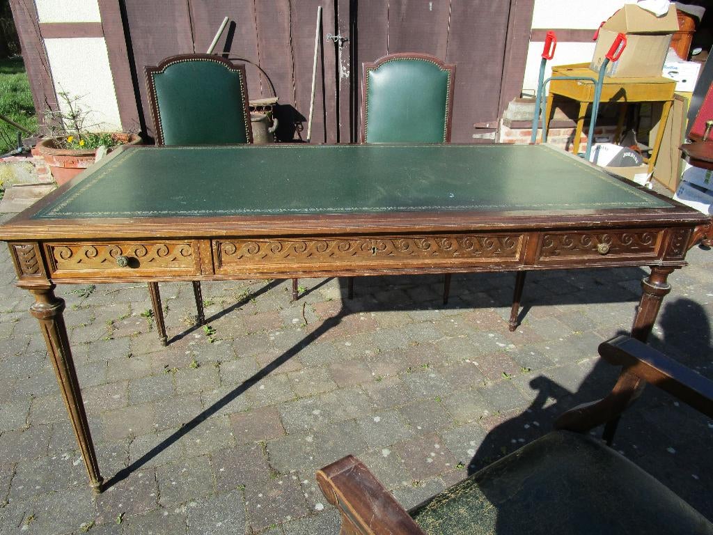 schrijftafel Engelse stijl, Antiek en Kunst, Ophalen