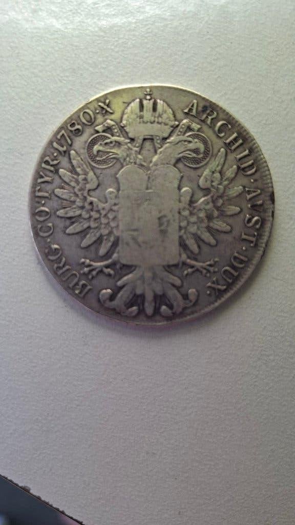 Maria Theresia Thaler 1780x, Postzegels en Munten, Munten | Europa | Niet-Euromunten, Ophalen of Verzenden, Oostenrijk, Losse munt