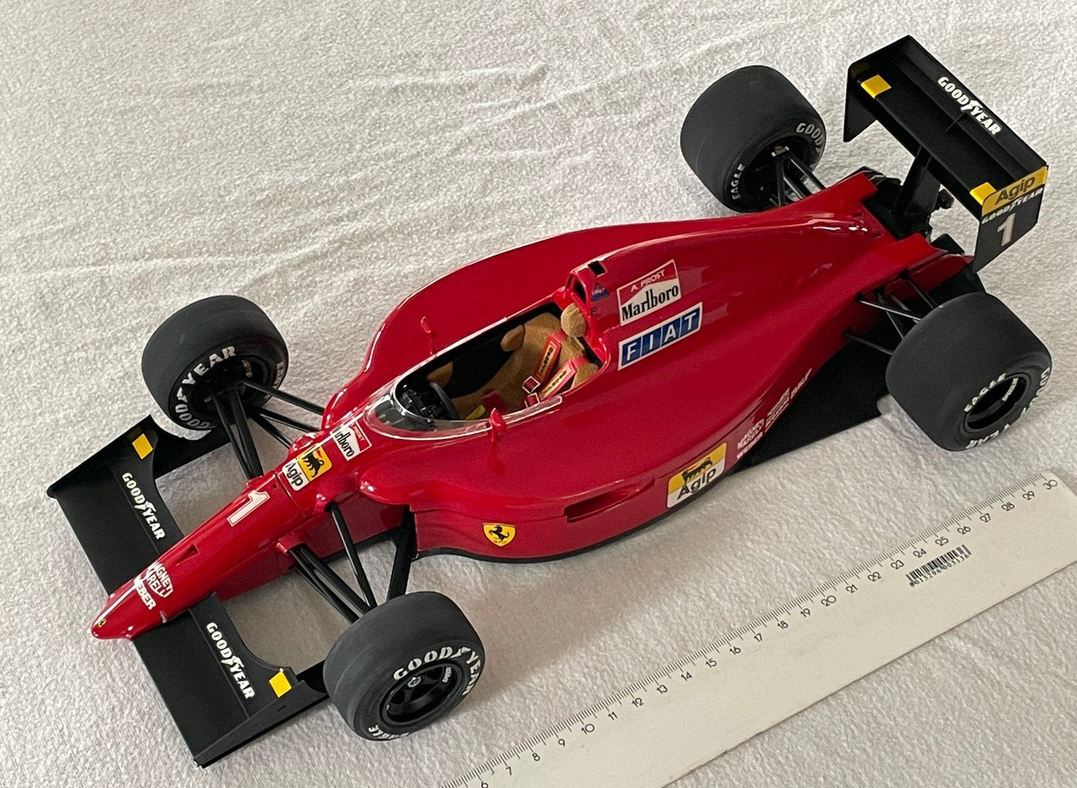 1:12 Ferrari 641/2 (F190) Formule 1 1990 Alain Prost, Ophalen, Nieuw, 1:9 t/m 1:12, Auto