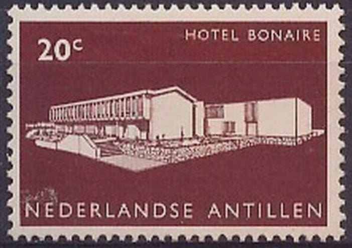 Nederlandse Antillen 1963 Opening hotel Bonaire pfris, Ophalen of Verzenden, Postfris