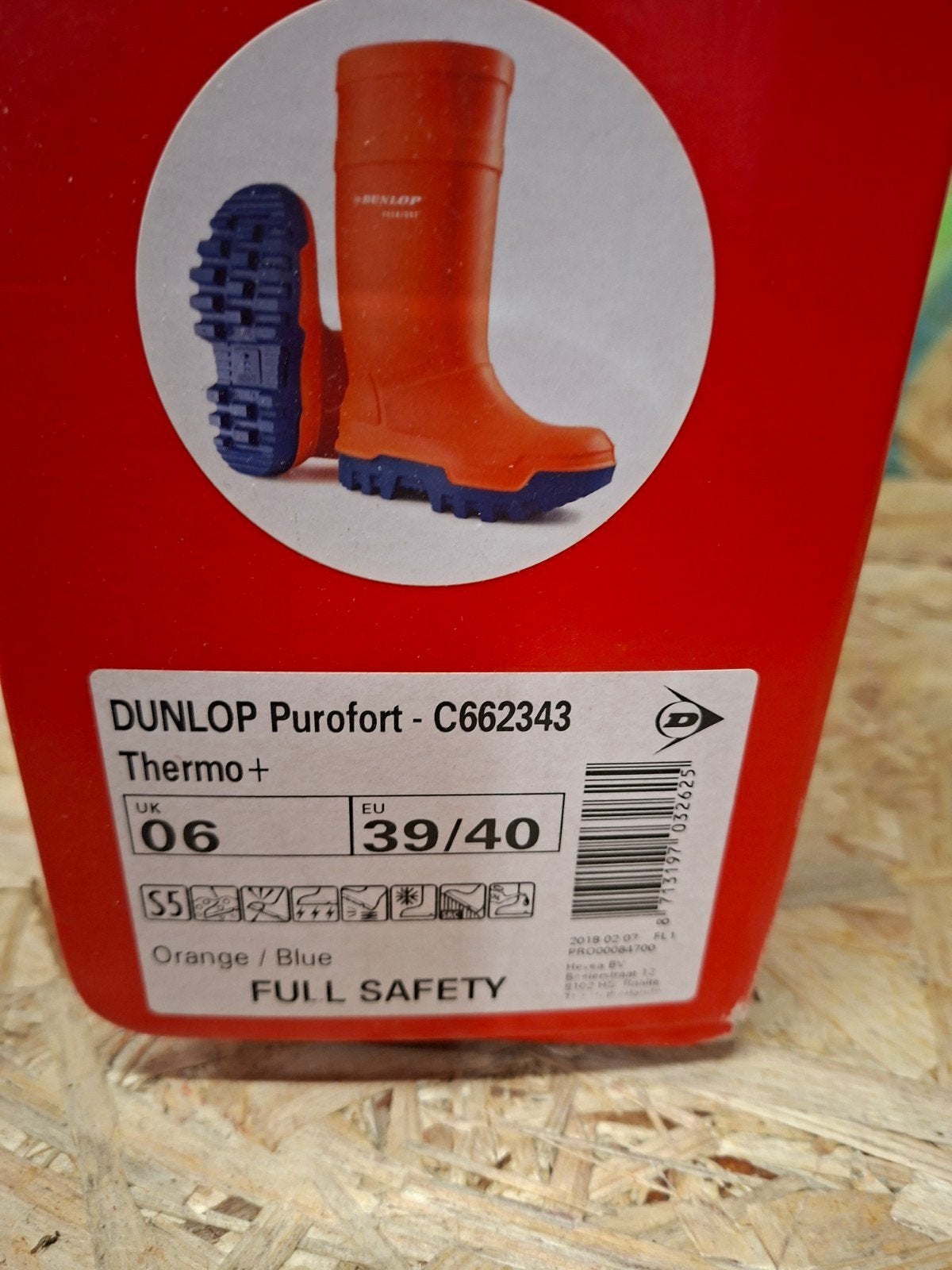 Nieuwe s5 Dunlop Purofort Thermo+ veiligheidslaarzen C662343, Ophalen of Verzenden, Nieuw