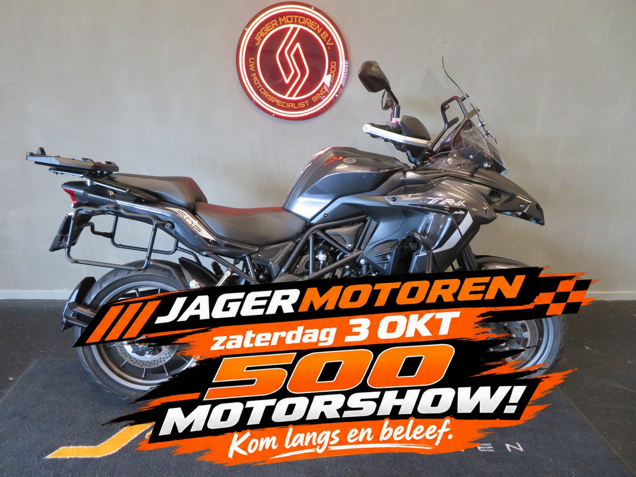 Benelli TRK 502 SUPER STAAT! (bj 2023), Toermotor, Gebruikt, Bedrijf