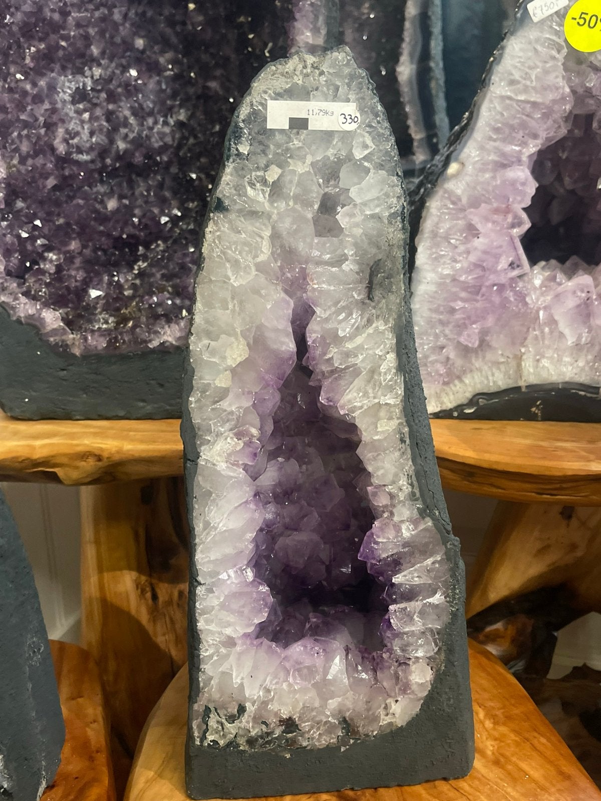 Amethist geode 11kg, Ophalen of Verzenden